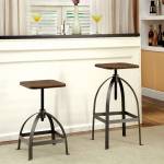 LABOLT BAR STOOL DARK OAK CM-BR6250A-H (HIGH)